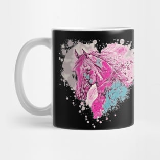 The Valintine Horse Art dsign Mug